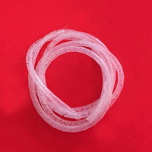Phone Cable Spiral Wrapping Electrical Device Wire casing Cable Sleeves Winding pipe for Communication equipments 4mm 1M
