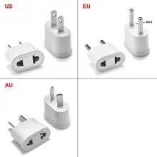 EU Euro KR AU Plug Adapter Power Charger Socket China Japan US To EU Euro KR Travel Adapter Electric Sockets AC Converter Outlet