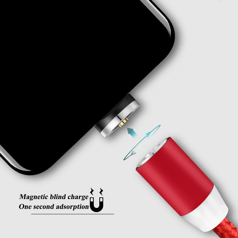 

Magnetic Cable Fast Charging Micro Usb Type C Cable For Iphone X Xs Max Samsung Xiaomi Huawei Magnet Charger Phone Cables