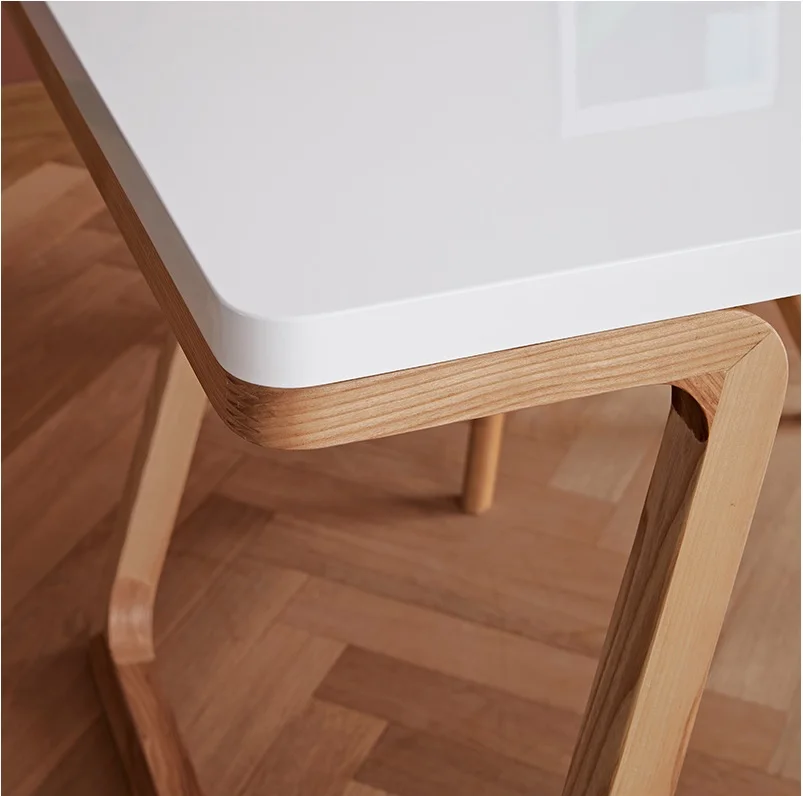 76 см(3") высокий обеденный стол простого дизайна/160 см длина