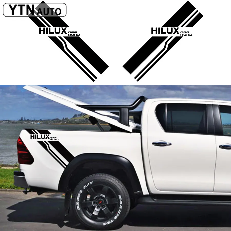 2 шт. для TOYOTA HILUX VIGO REVO автомобильные аксессуары модифицированные наклейки