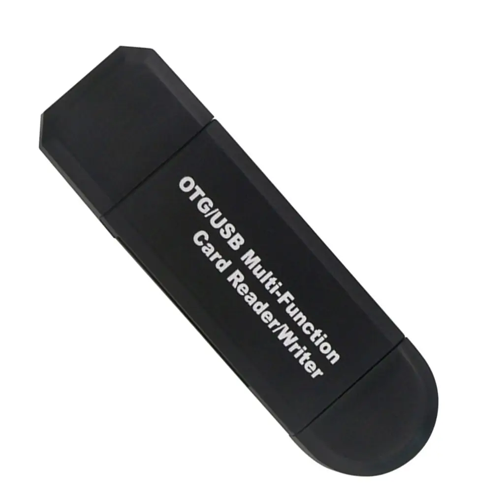 OTG Мобильный телефон камера кардридер TF sd-карта к USB micro USB 2 в 1 адаптер высокая скорость АБС-пластик
