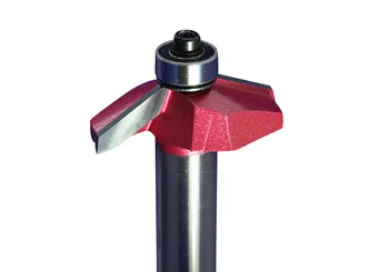 

1Pc Cemented Tungsten Carbide Industrial Class Horse-nose Ogee Engraving Flush Trim Router Bits Mill Shank 1/2" MBXD-Ix1-2x1