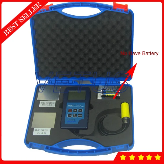 

DR280 Dry Film Thickness Gauge with measuring range 0~1250um