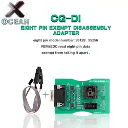 Лучшее качество чтения 8 футов чип бесплатный Зажим адаптер работает для CGDI для BMW 8 pin не требуется разборка адаптер Бесплатная доставка