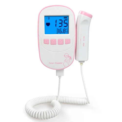 ELERA Fetal Doppler Baby Heartbeat fetal Detector Portable Ultrasound