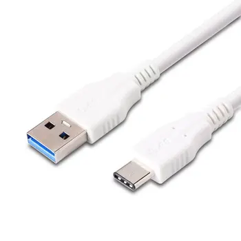 

USB 3.1 Type C Male Connector to Type A Male Data Cable for Macbook White