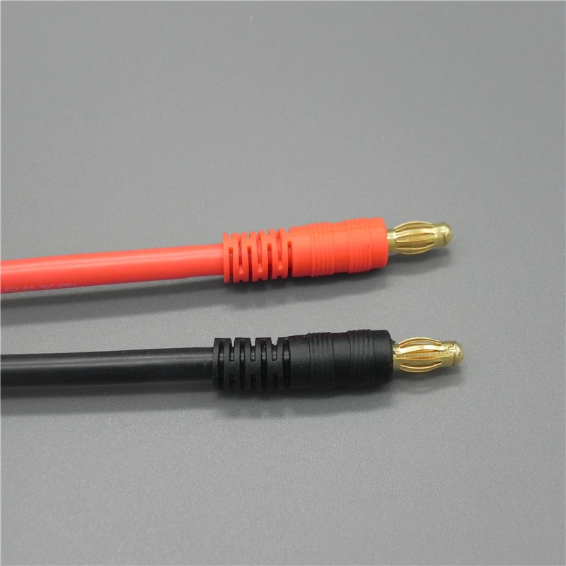 50 комплектов EC3 до 4 0 мм разъем банана Пуля с 14 AWG силиконовый кабель 150 для DIY Lipo