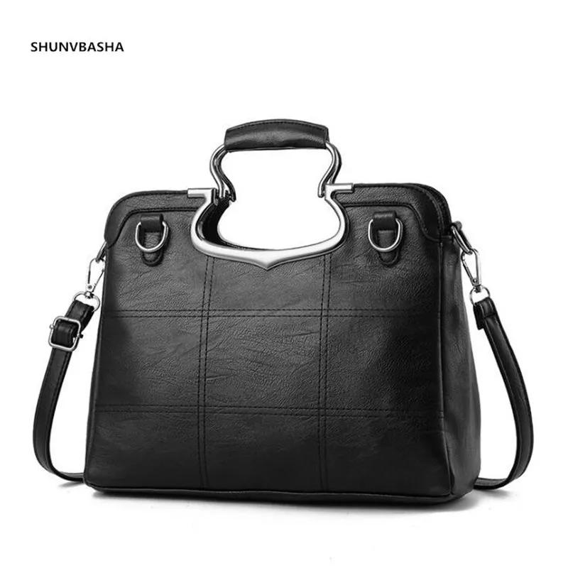 SHUNVBASHA 2017 6 Colors Bolsa Feminina Pu Leather Bags Handbags Women