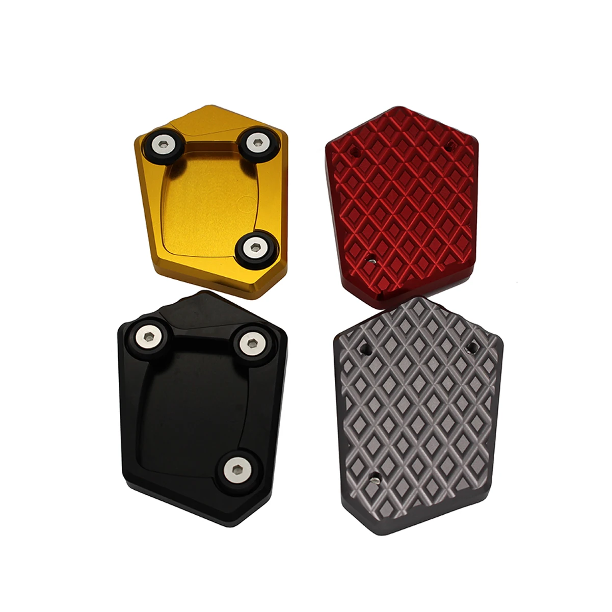 

CNC Foot Kickstand Side Stand Rest Pad Protector For Honda CBR250F CBR250R CBR300R CBR500R CBR600F CB500X CBR650F CBR600RR