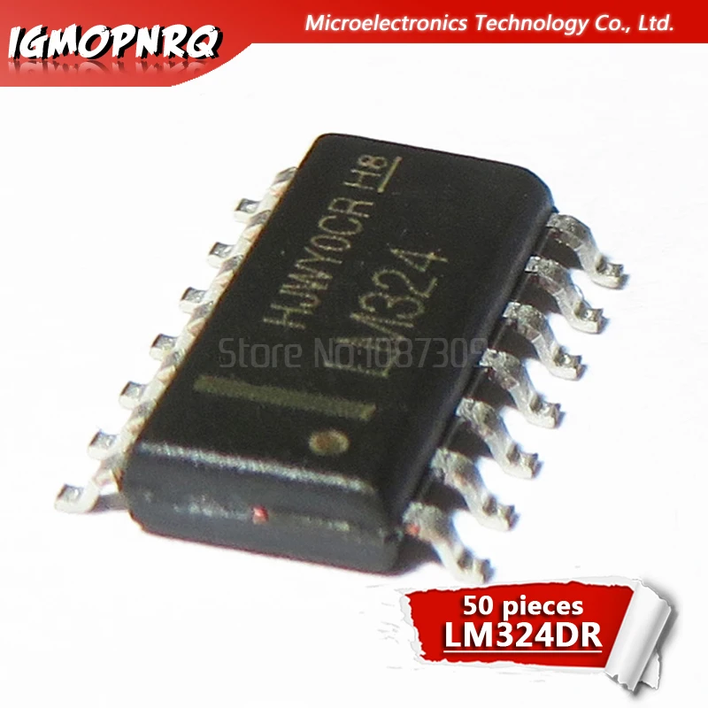 50 шт. SOP14 SMD LM324D LM324 LM324DT LM324DR