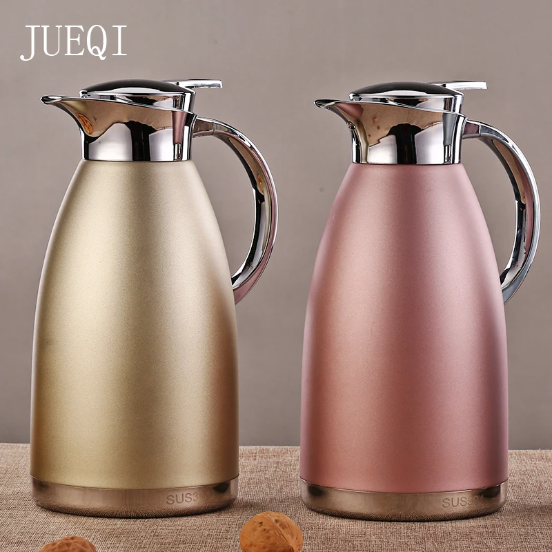 JueQi Thermo Jug Thermal Carafes Stainless Steel 64 Ounce Large Travel