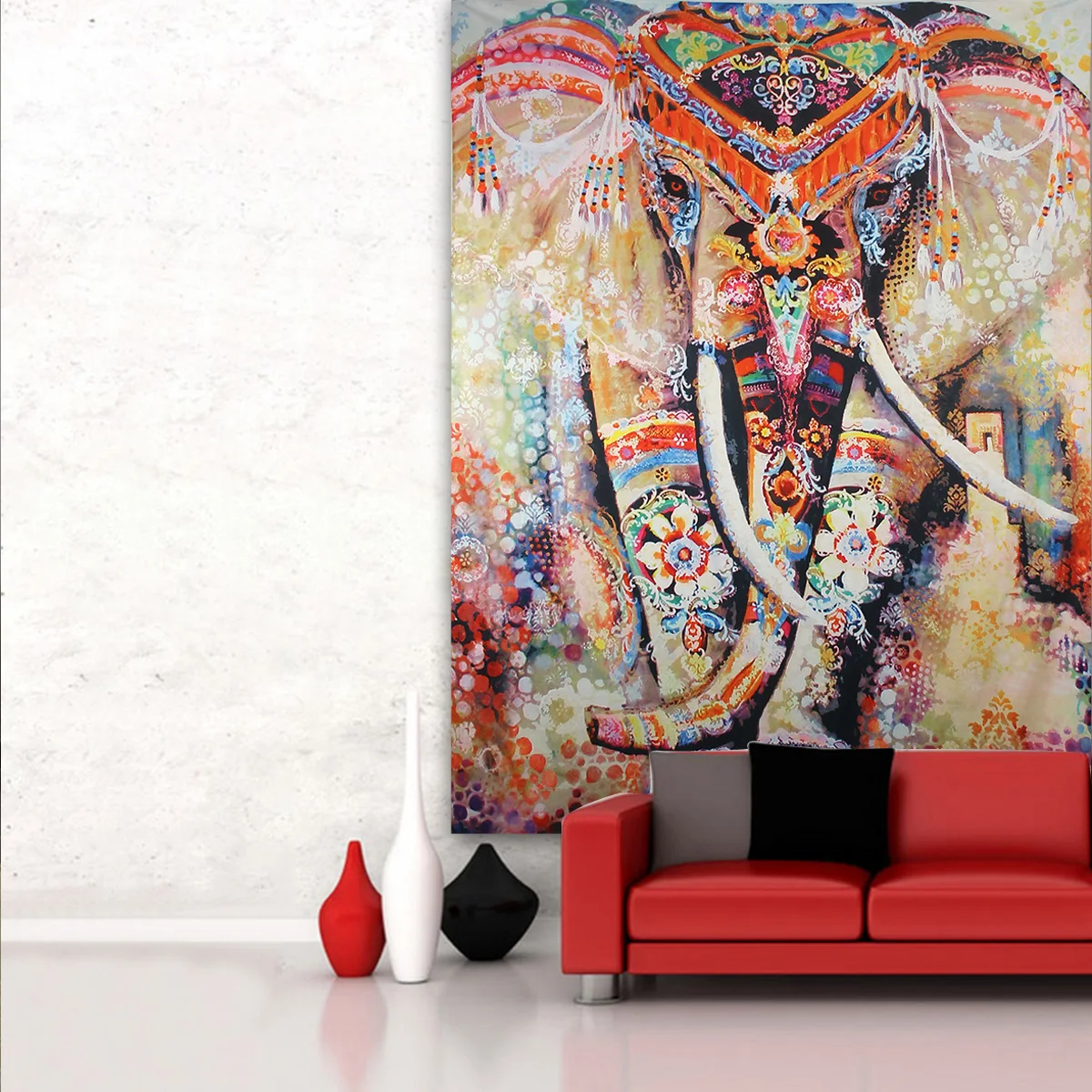 Elephant Mandala Tapestry Throw Towel Hippie Tapestry Floral Printed Home Decor Wall Tapestries Bedspread 210*150CM 7 Elephant Mandala Tapestry Throw Towel Hippie Tapestry Floral Printed Home Decor Wall Tapestries Bedspread 210*150CM 7