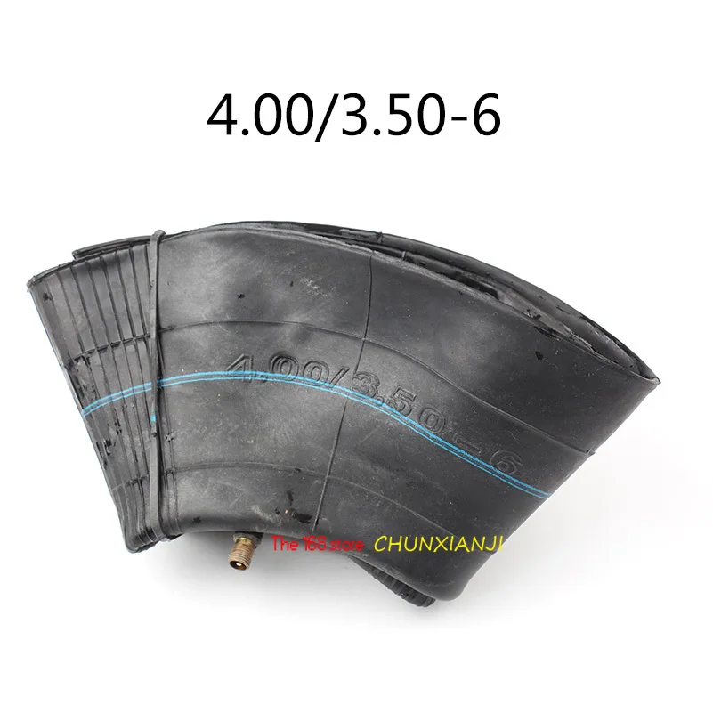 

4.10/3.50-6 4.00/3.50-6 inner Tube tire with Straight Valve Stem for e-Bike, Wheelbarrow Scooter, Mini Motorcycle , Mowers
