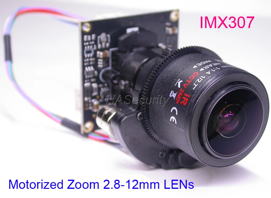 AHD H 1080P моторизованный зум и фокус 2 8 12 мм объектив 1/2.8 &quotSTARVIS IMX307 CMOS + NVP2441 модуль