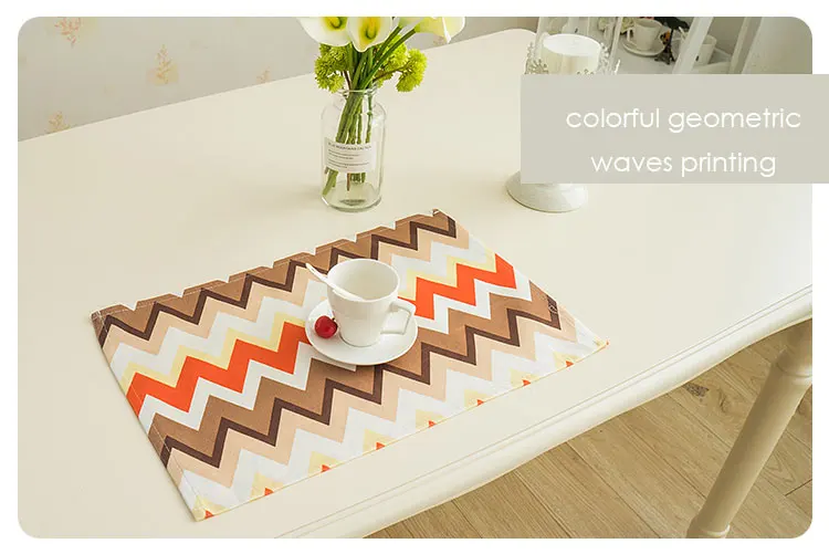 GEOMETRIC PLACEMATS (5)