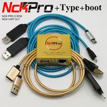 Новейший NCK Pro box NCK Pro 2 box(поддержка NCK+ UMT 2 в 1)+ usb type-C+ UMF все загрузочный кабель для huawei