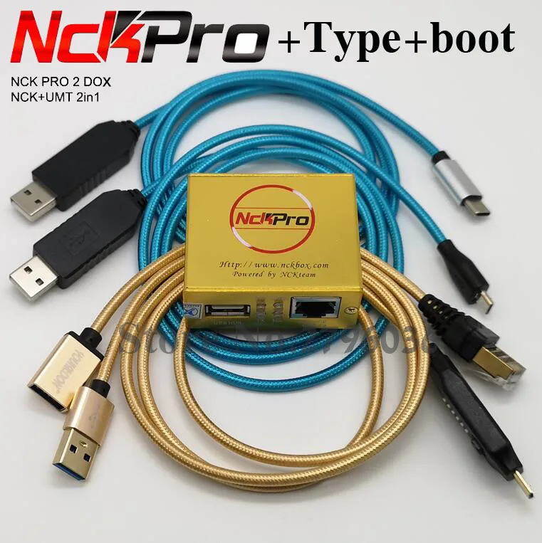 100% Оригинальный NCK PRO BOX(NCK BOX + UMT 2 в 1 ) OCTOPLUS FRP кабель UMF все загрузочные