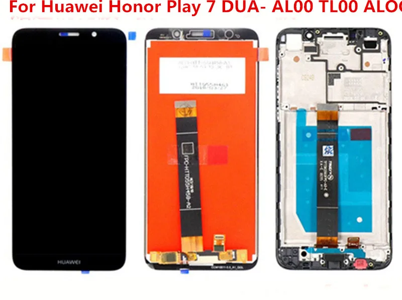

Gift+100%original LCD Display ForHuawei Honor Play 7 DUA- AL00 TL00 ALOO+Touch Screen Digitizer Assembly Replacement +tool