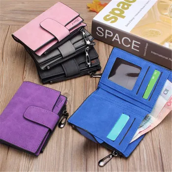 

2018 Modern New And Fashion Lovely Women Short Wallet Coin Money Organizer Pocket Small Credit Card Purse
