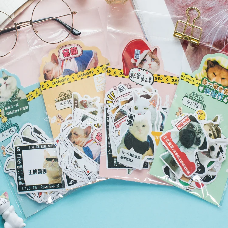 

Creative Heteromorphic Emotional Pack Bullet Journal Decorative Stationery Stickers Scrapbooking DIY Diary Album Stick Label
