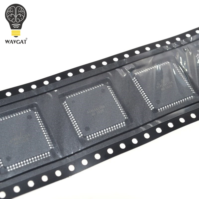Бесплатная доставка ATMEGA128A AU ATMEGA128 8 битный микроконтроллер с 128 К байт в Системы