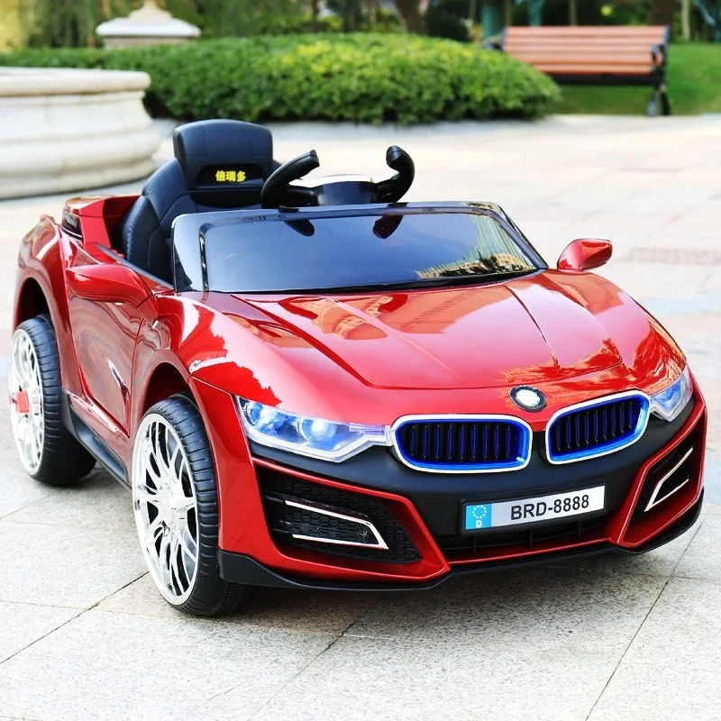 Kinderen elektrische auto vierwielig kind speelgoed auto kan nemen