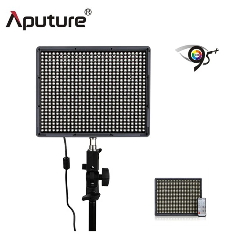 Aputure Amaran HR672C High CRI95+ 2,4G беспроводной 672 3200 K-5500 K светодиодный видео светильник Панель с 2x NP-F970 батареями и сумкой в подарок