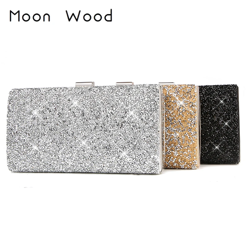 Female Clutch 2019 Luxury Handbags Diamond Evening Bag Bling Banquet Party Wedding Purses Clutch Wallet Gold Silver Black