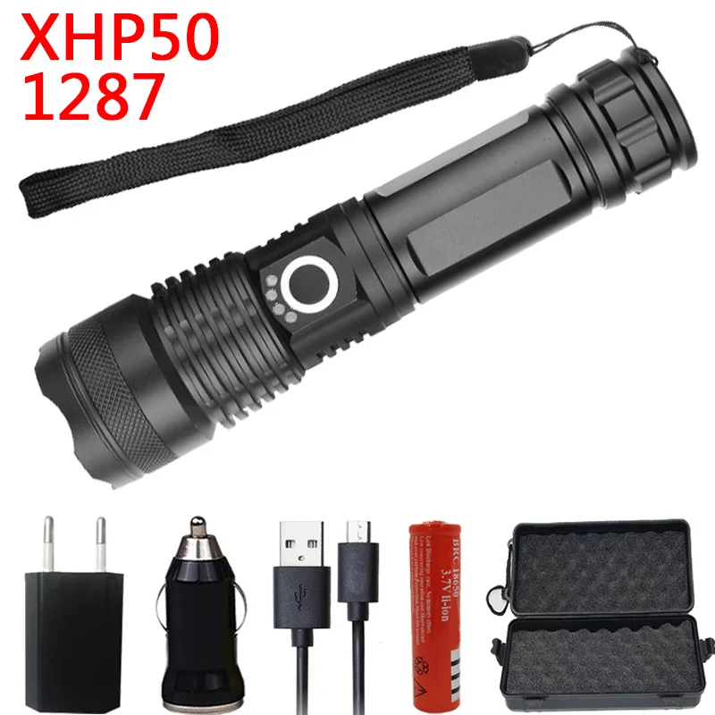 Litwod z20 CREE XHP50 Micro USB Перезаряжаемый светодиодный светильник фонарь 4000лм светильник фонарь для кемпинга пешего туризма - Испускаемый цвет: Option H