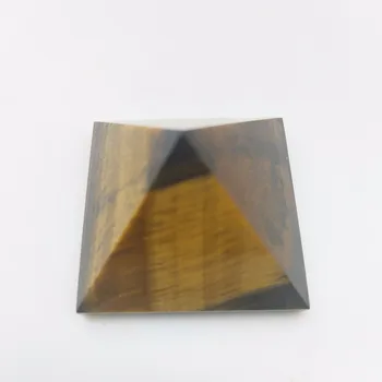 

2pcs 100% Natural tiger-ite pyramid quartz crystal pyramid therapy chakra feng shui