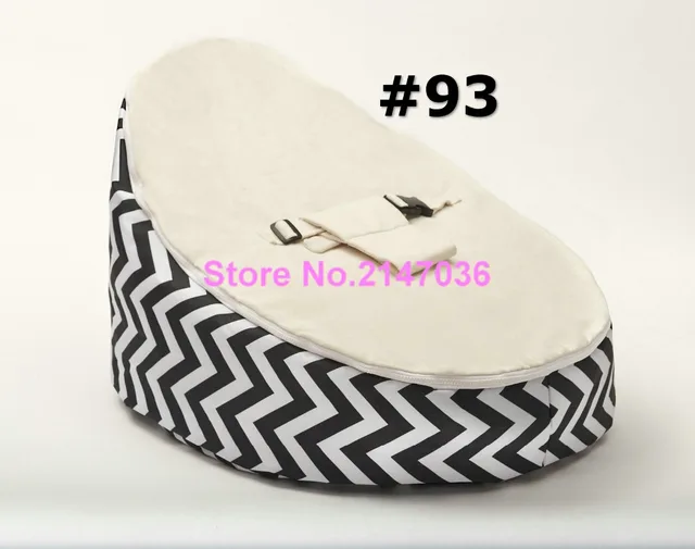 Fatball Bean Bag Factory Black Chevron Infant Room Baby Fatball Bean Bag Factory Black Chevron Infant Room Baby