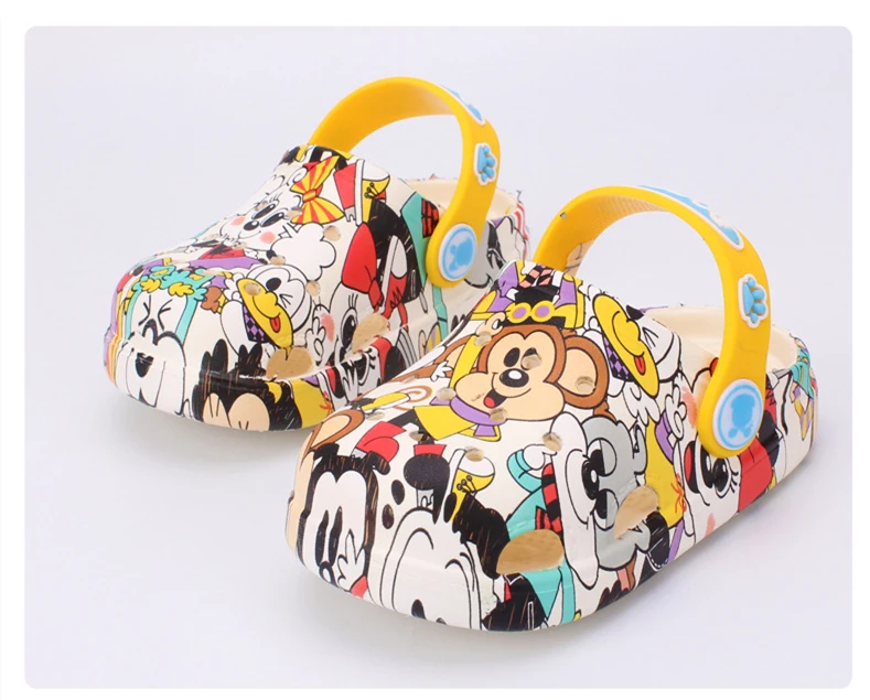 Kocotree/летние домашние тапочки для девочек и мальчиков; удобные детские модные сандалии с рисунком собаки; детские Нескользящие пляжные шлепанцы