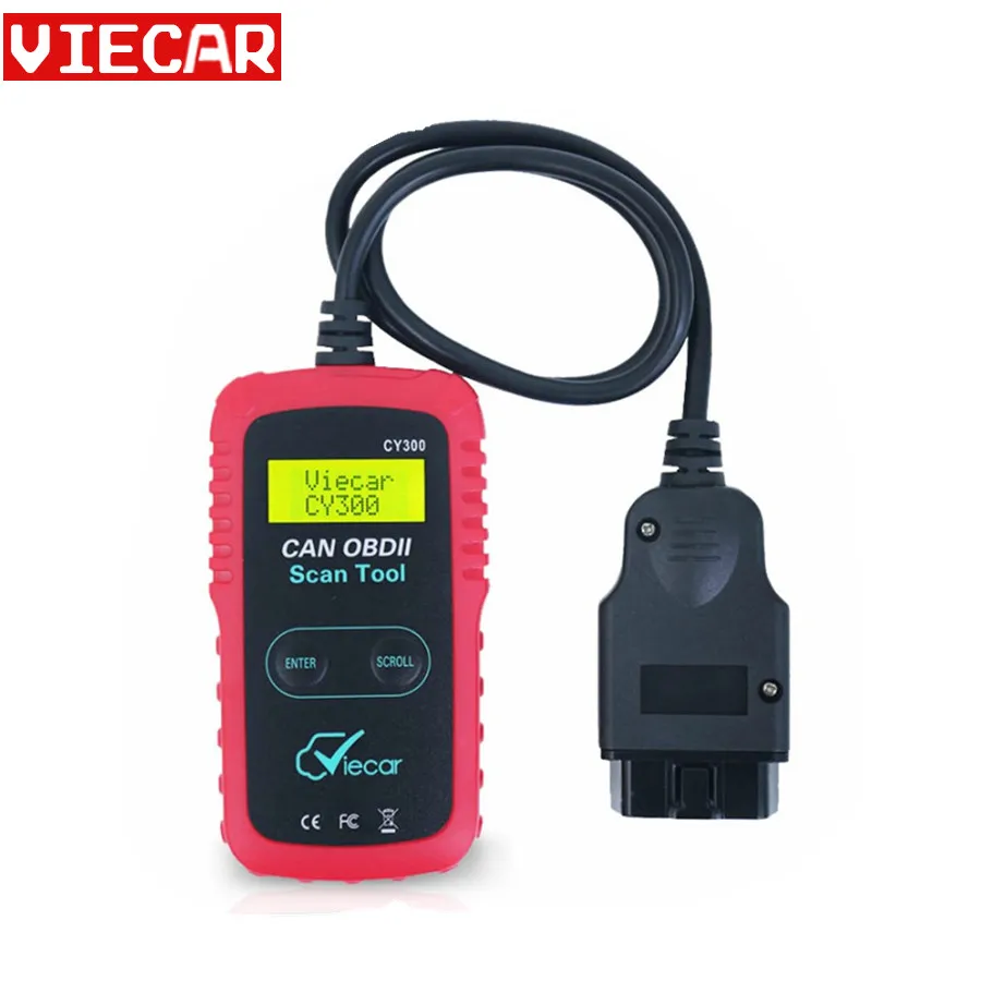 VIECAR CY300 ELM327 OBD2 Scanner VC300 OBD2 Diagnostic Interface Tool ...