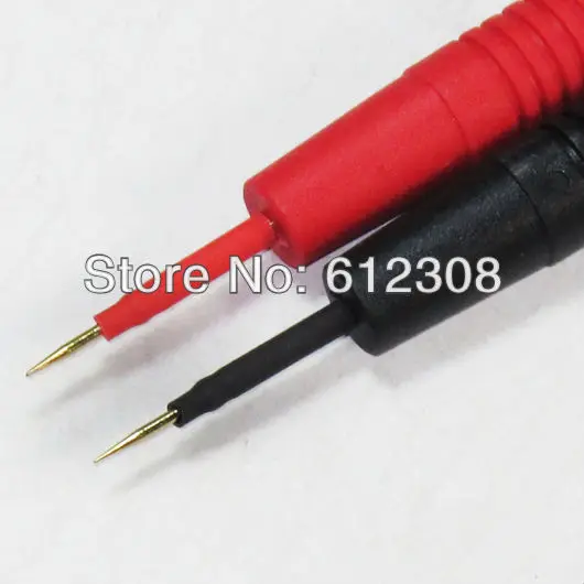 10 пар 1000 В Тесты провод зонды кабель SMD SMT с острой иглой совет красный и черный цвет 75 см Цифровой мультиметр