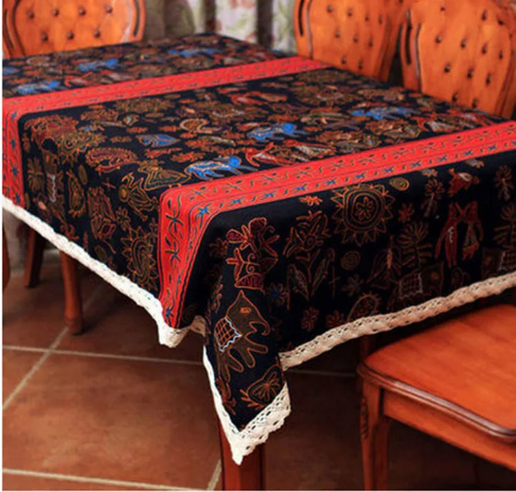 New fashion tablecloth lace linen tablecloth end table cloth kitchen dining table cloth party tablecloth free shipping