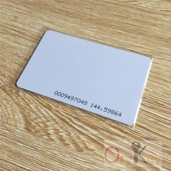 

200pcs 125khz Keycards Proximity Prox Card Works With Prox 1326 1386 26-Bit H10301