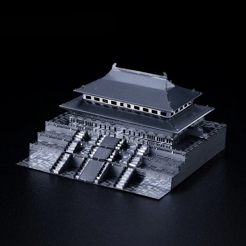 Microworld 3D металлическая головоломка запрещенный город модель DIY китайский