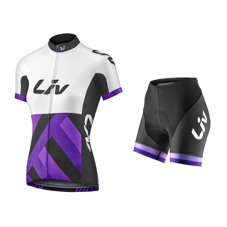Женская быстросохнущая велосипедная майка LIV TEAM Racing Ropa Ciclismo гелевая дышащая