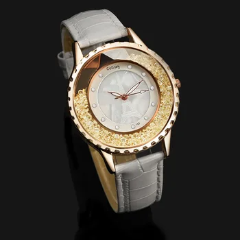 

Gogoey Watch Women Dress Watch Brand Women's Casual Leather Rhinestone Women's Wrist Watches Gifts relogio feminino saat