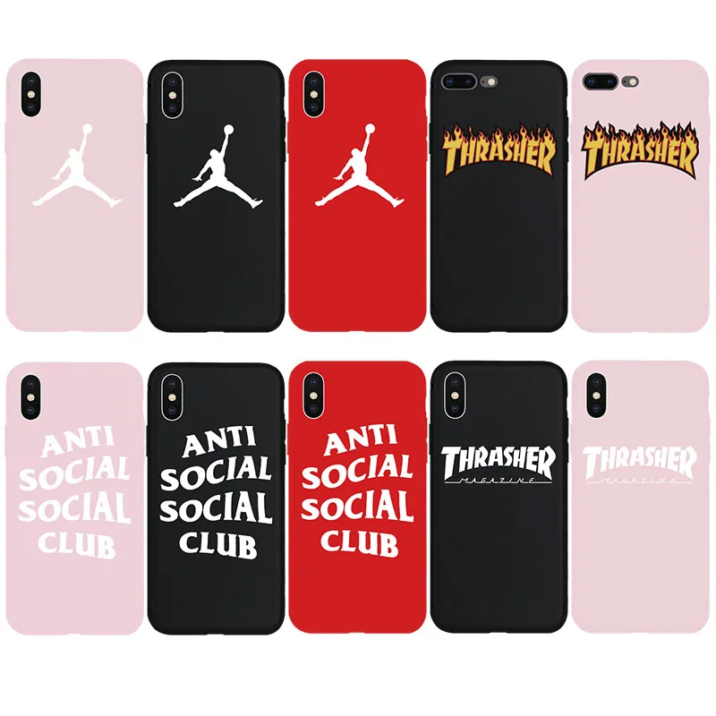 Koop Brand NEW Cool Hyper Street Cultuur Soft Case voor iPhone 6 6 s 6 Plus 6 sPlus 7 7 Plus 8 8 Plus X Xs Max XR 5 5 s SE Telefoon Cover Shell