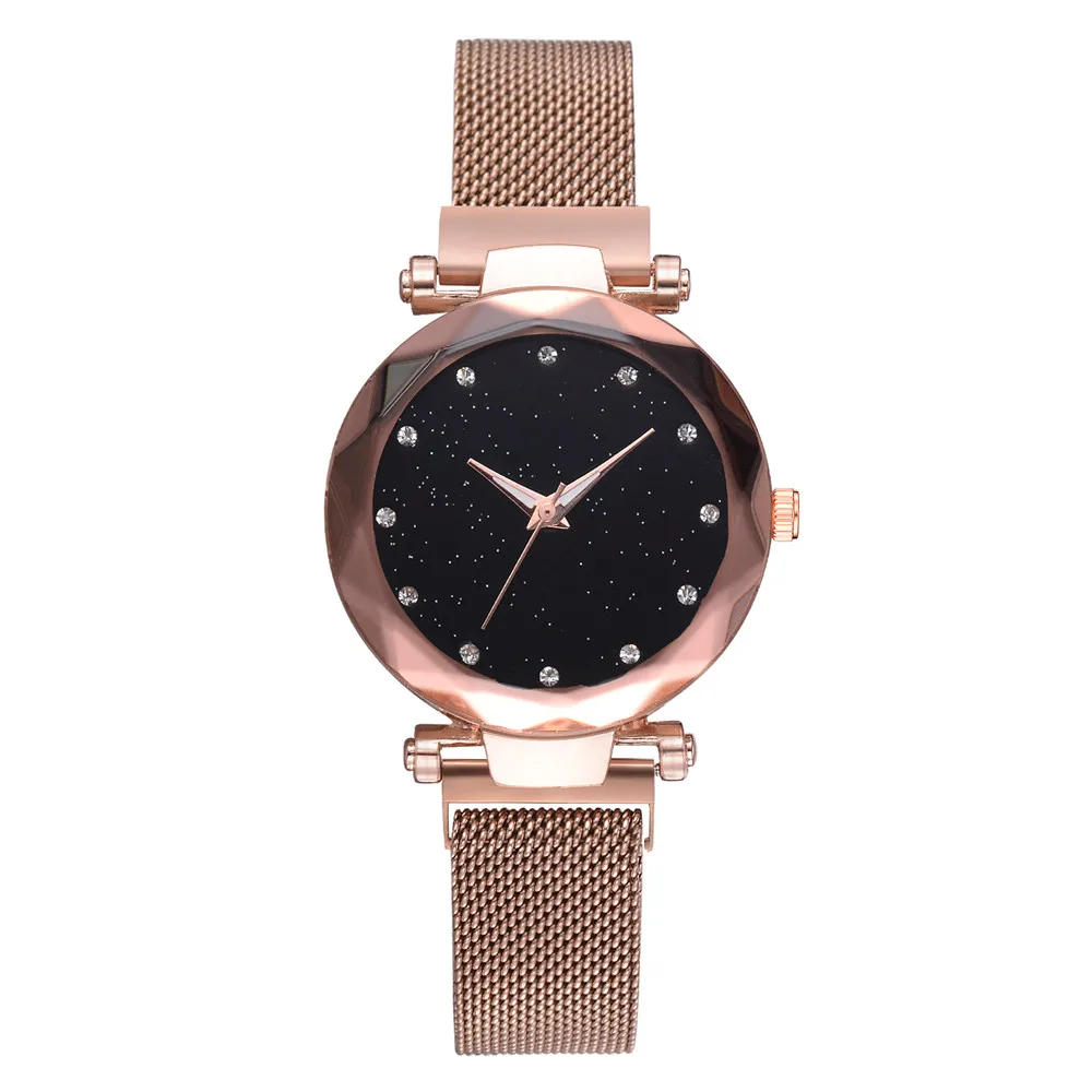 2019 Hot Women's watch High Quality Fashion Casual Quartz Mesh Belt Watch Analog Wrist Watch Relogio Feminino Bracelets Q4