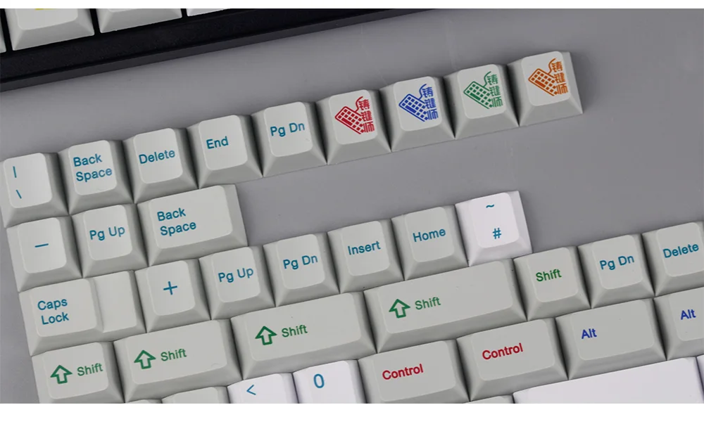 153 клавиш pbt keycap dye subbed 2u 1,75 u shift iso ключи для cherry mx механическая клавиатура полный набор русский keycap