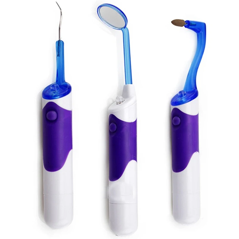 3 pieces hygiene super bright lighted led dental lighted teeth whitening
