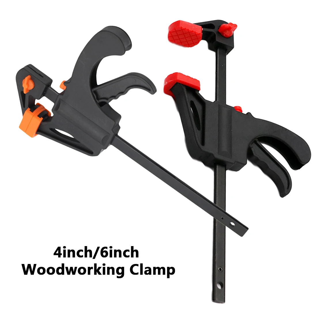 

Wood-Working Bar Clamp 4 Inch/ 6 Inch Quick Ratchet Release Speed Squeeze DIY Tool Color Random Hand Tools