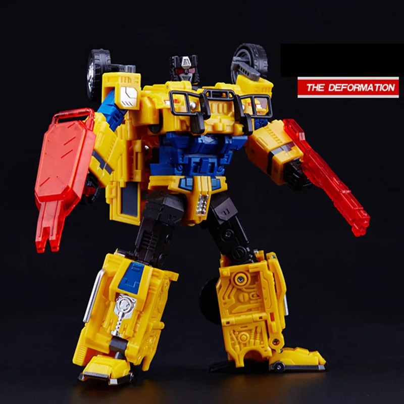 Трансформер WB стиль MBD Bruticus члены охват Blastoff Vortex Brawl Swindle 5 в 1 TF фигурки
