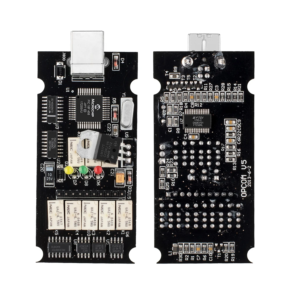 Opcom для opel сканер op com V1.65/V1.7/V1.78/V1.99 с PIC18F458 FTDI obd opel Авто диагностический сканер CAN BUS интерфейс