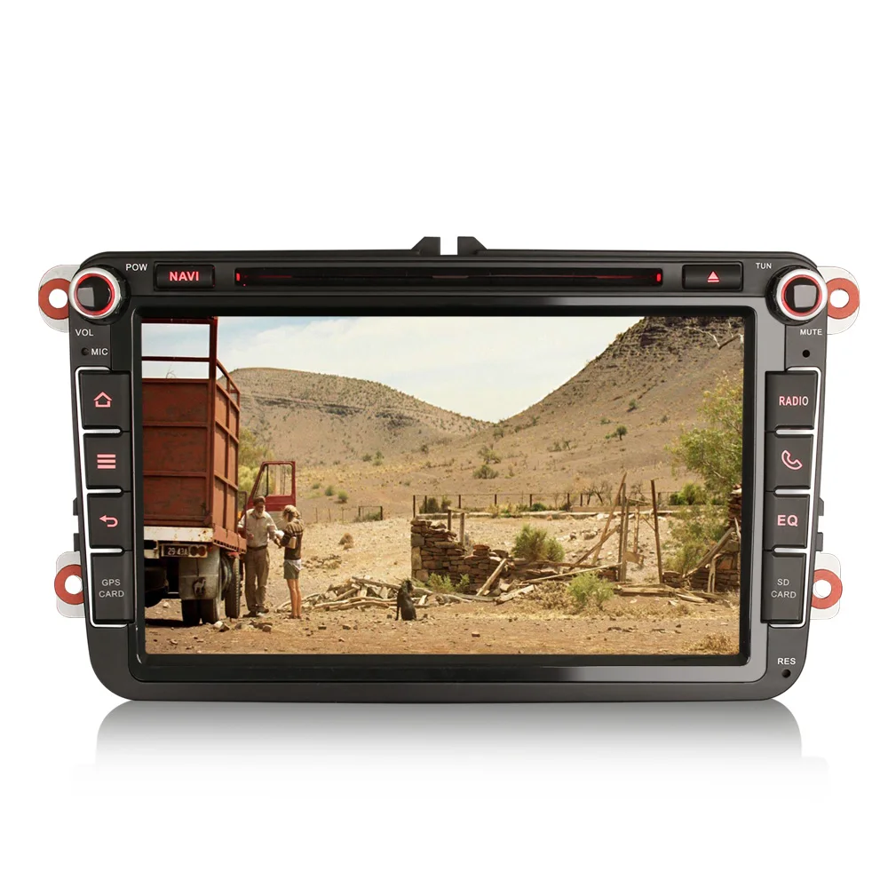 Sale 8" Android 9.0 OS Car DVD Multimedia GPS Radio for Volkswagen Passat 2005-2014 Sagitar 2005-2015 Amarok 2010-2015 EOS 2006-2015 5