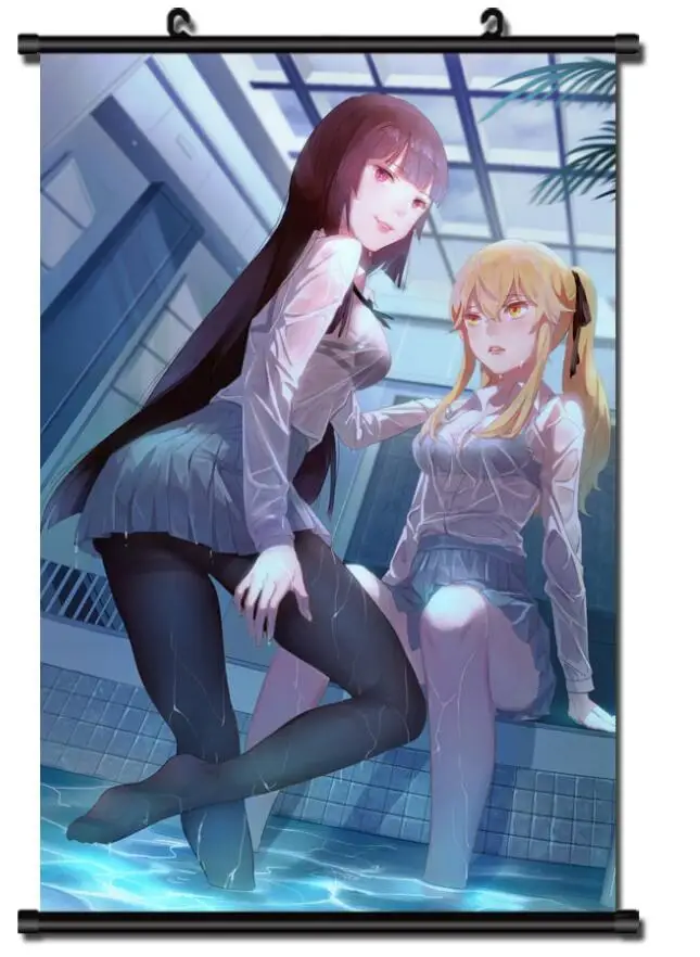 

Japan Anime Kakegurui Compulsive Gambler Mary Saotome & Kirari Momobami & Yumeko Jabami Home Decor Wall Scroll Poster Pictures