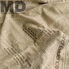 Газетный льняной реквизит для фотосъемки, новорожденный творческий фон реквизит для фотосъемки